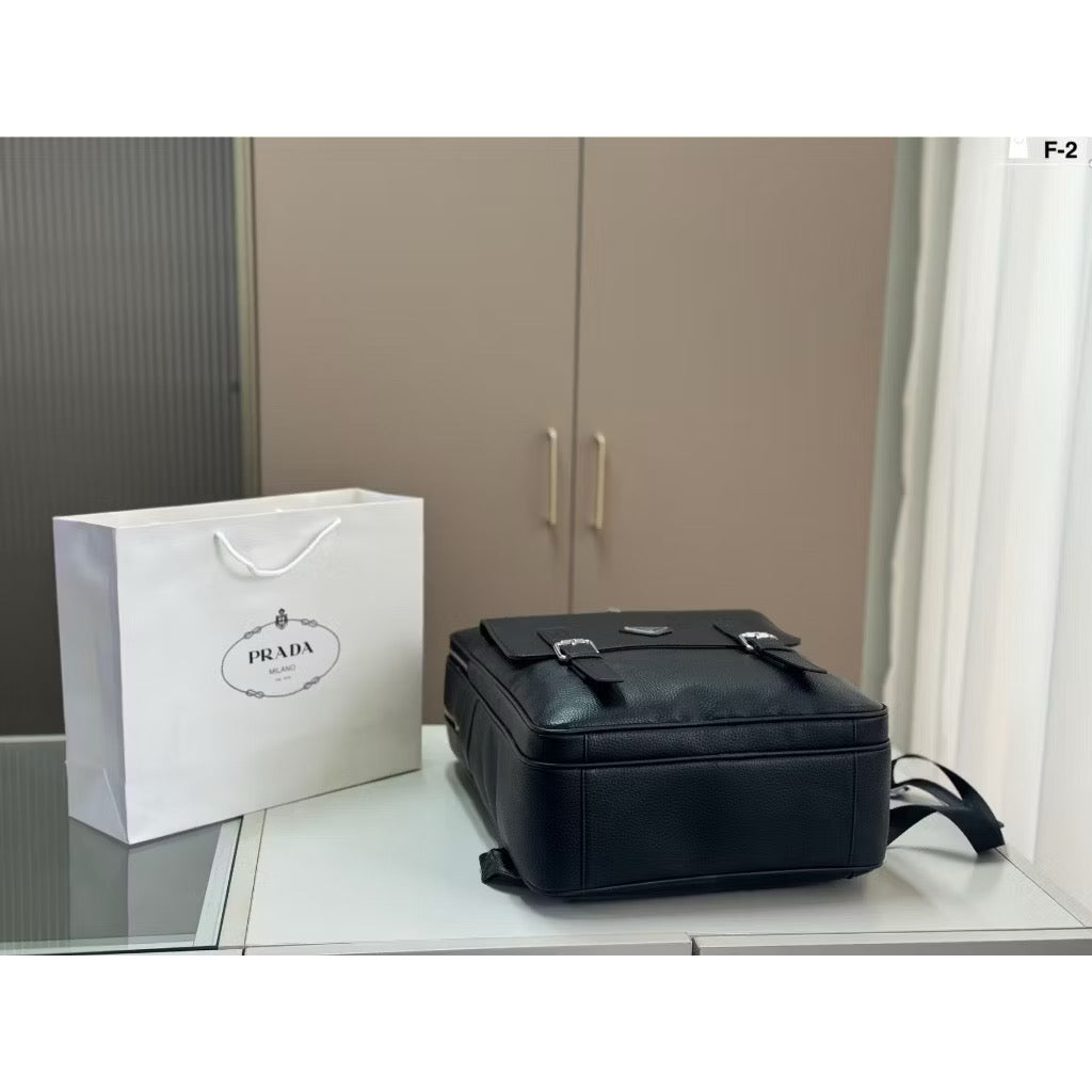 [New] Prada Leather Backpack