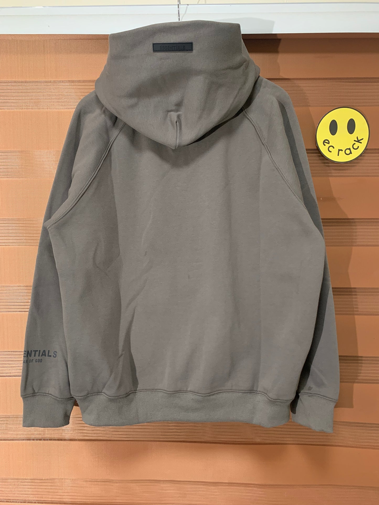 Essentials Side Logo Hoodie (Gray)