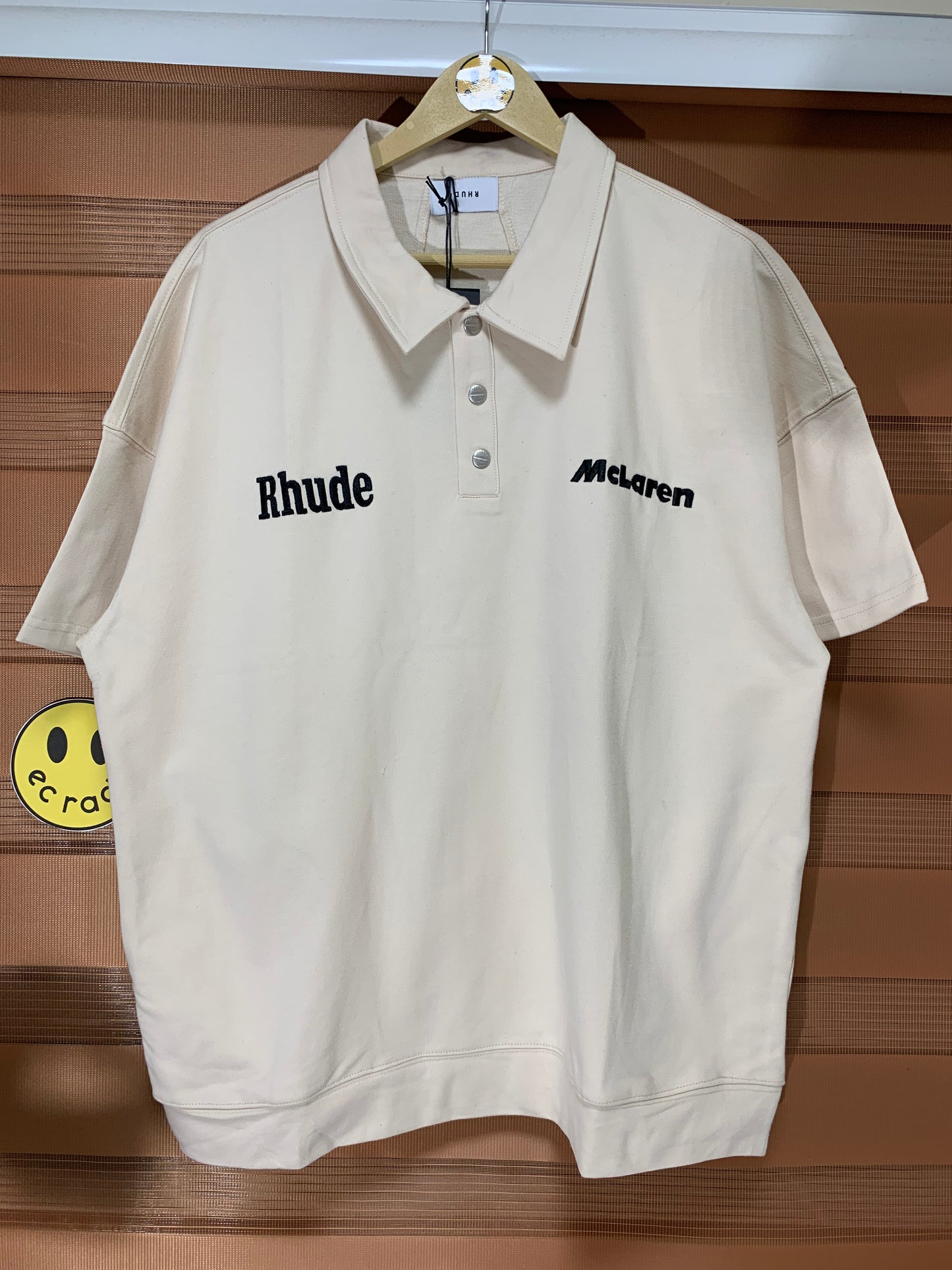 Rhude x McLaren Racer Polo (Cream)