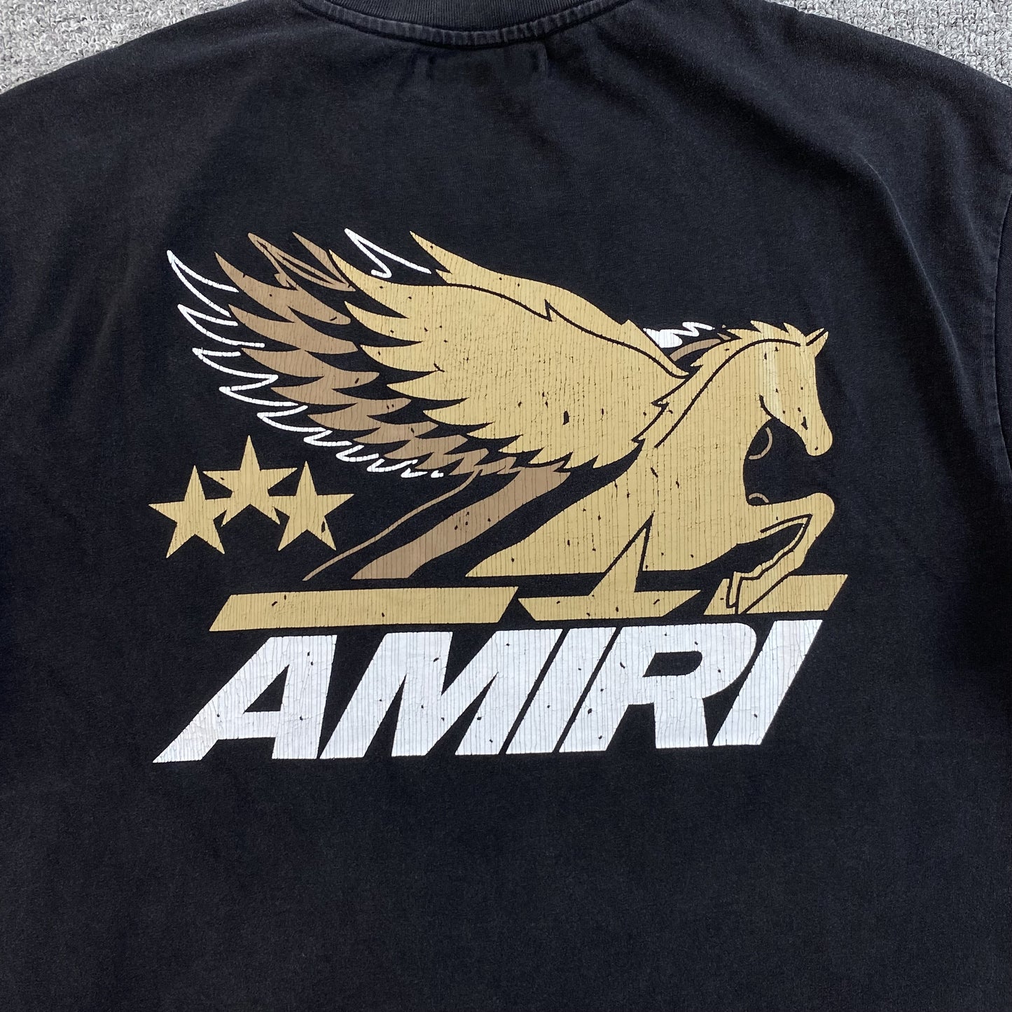 [New] Amiri 'Horse' Washed Tee