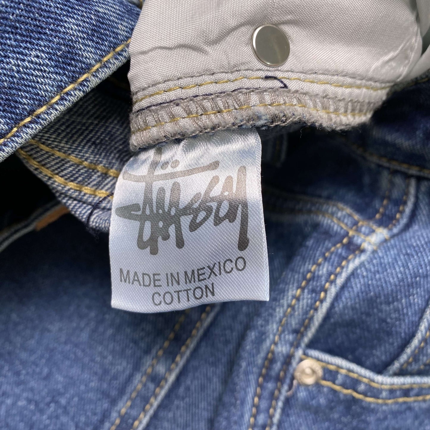 [New] Stussy Logo Denim Jeans