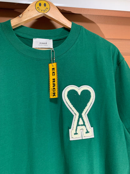 [New] Ami Heart Logo Tee (Green)