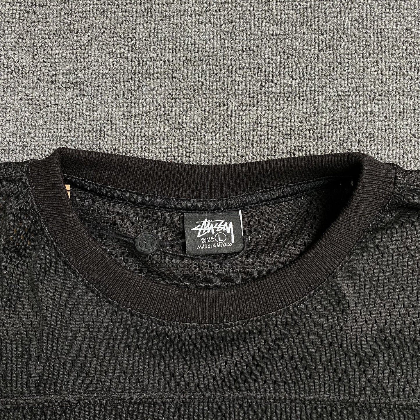 [New] Stussy 8 Ball Mesh Jersey Tee