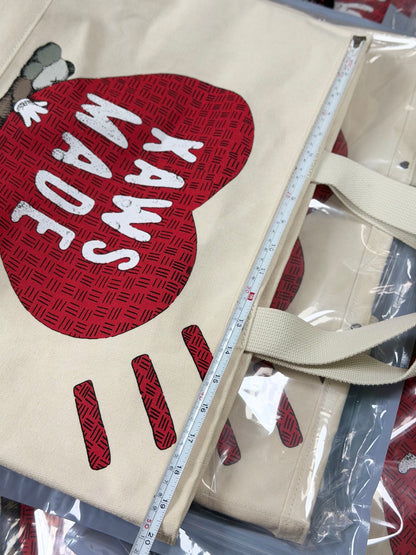 [New] Human Made x Kaws Tote Bag