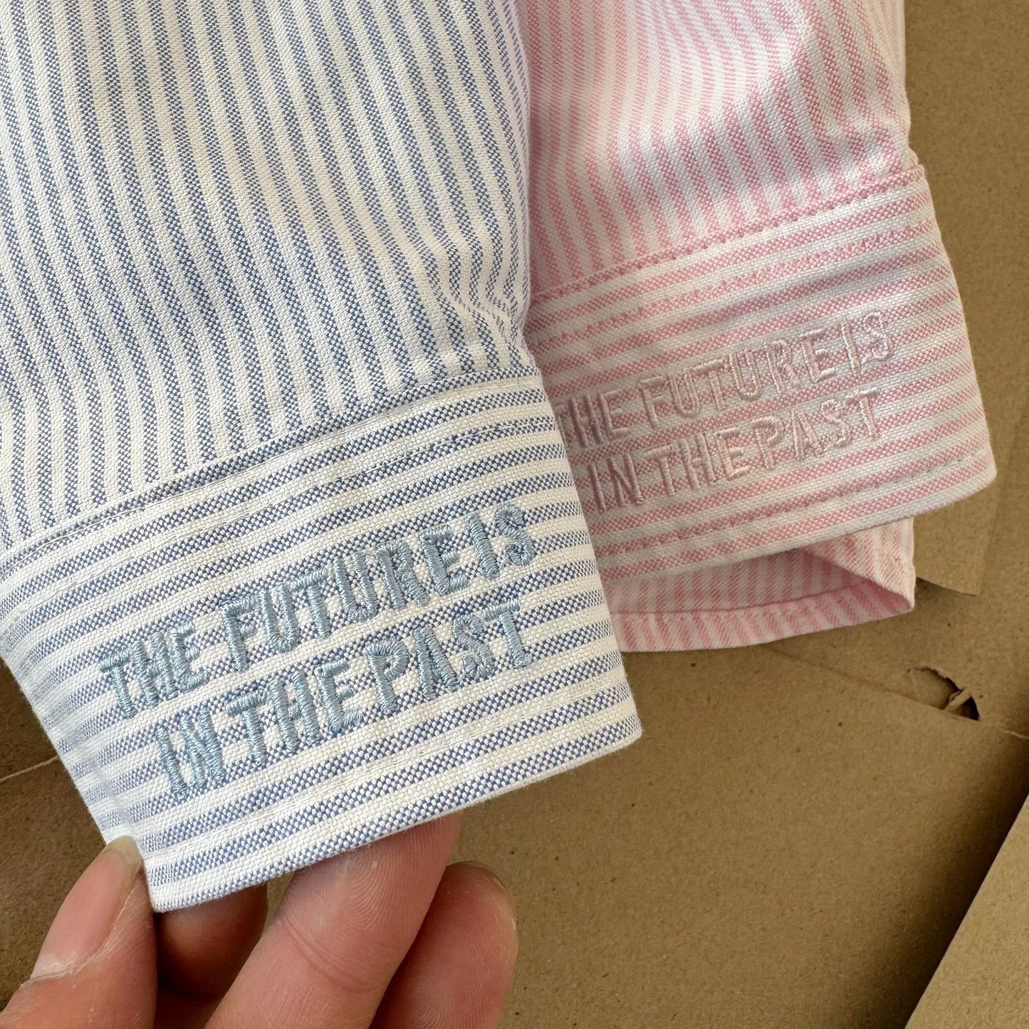 [New] Human Made Pinstripe Buttondown Polo Longsleeve