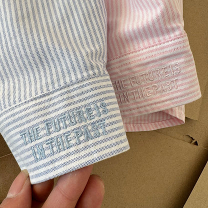 [New] Human Made Pinstripe Buttondown Polo Longsleeve