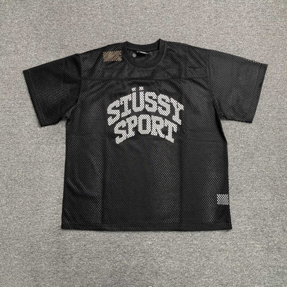 [New] Stussy Sport Mesh Jersey Tee