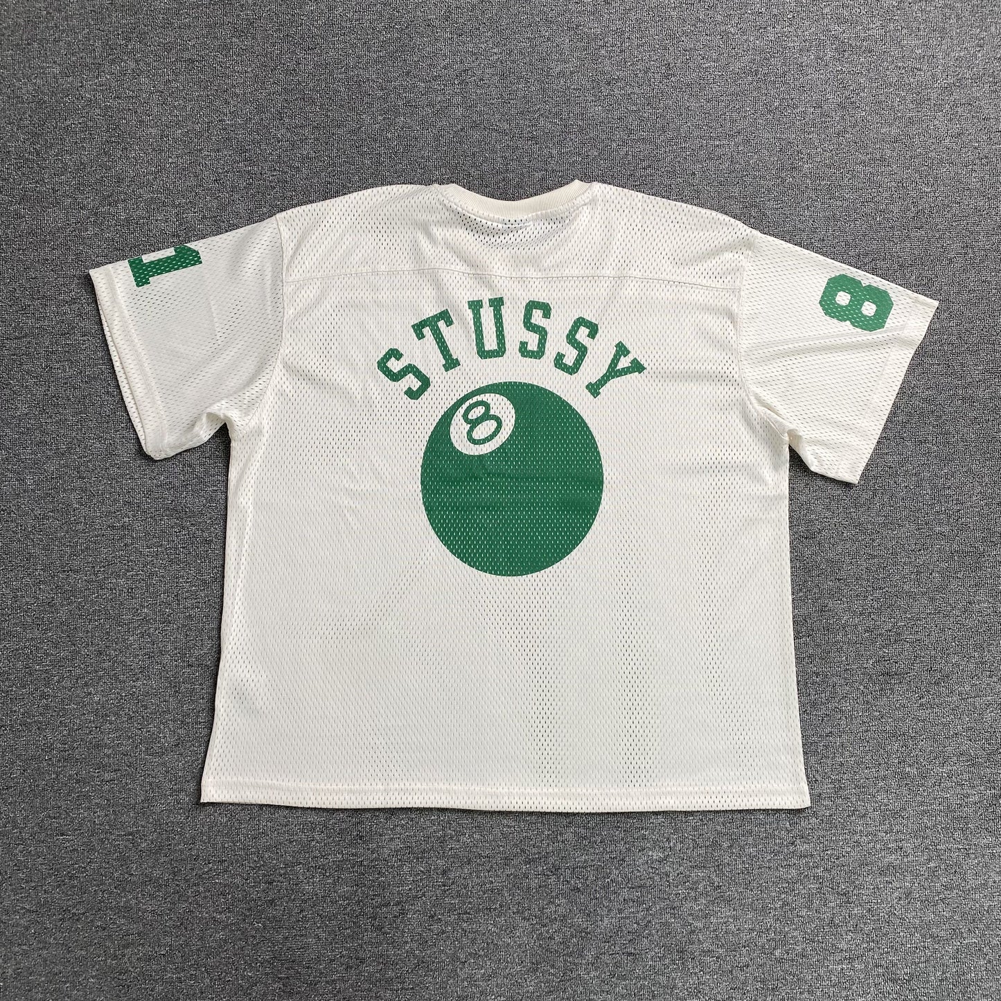 [New] Stussy 8 Ball Mesh Jersey Tee