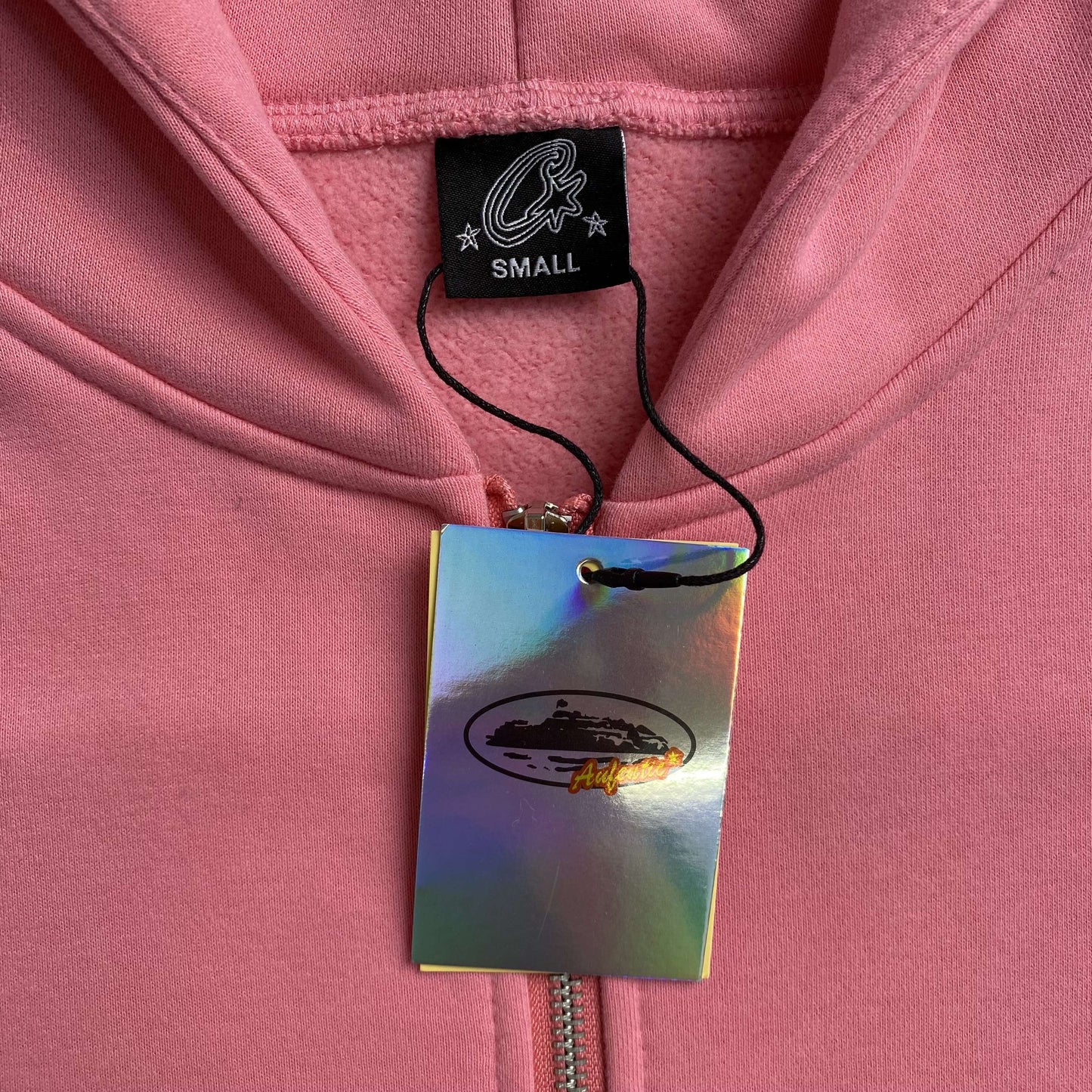 [New] Corteiz Big Logo Zip Up Hoodie