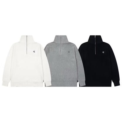 [New] Calvin Klein Knit Mock Turtleneck Sweater