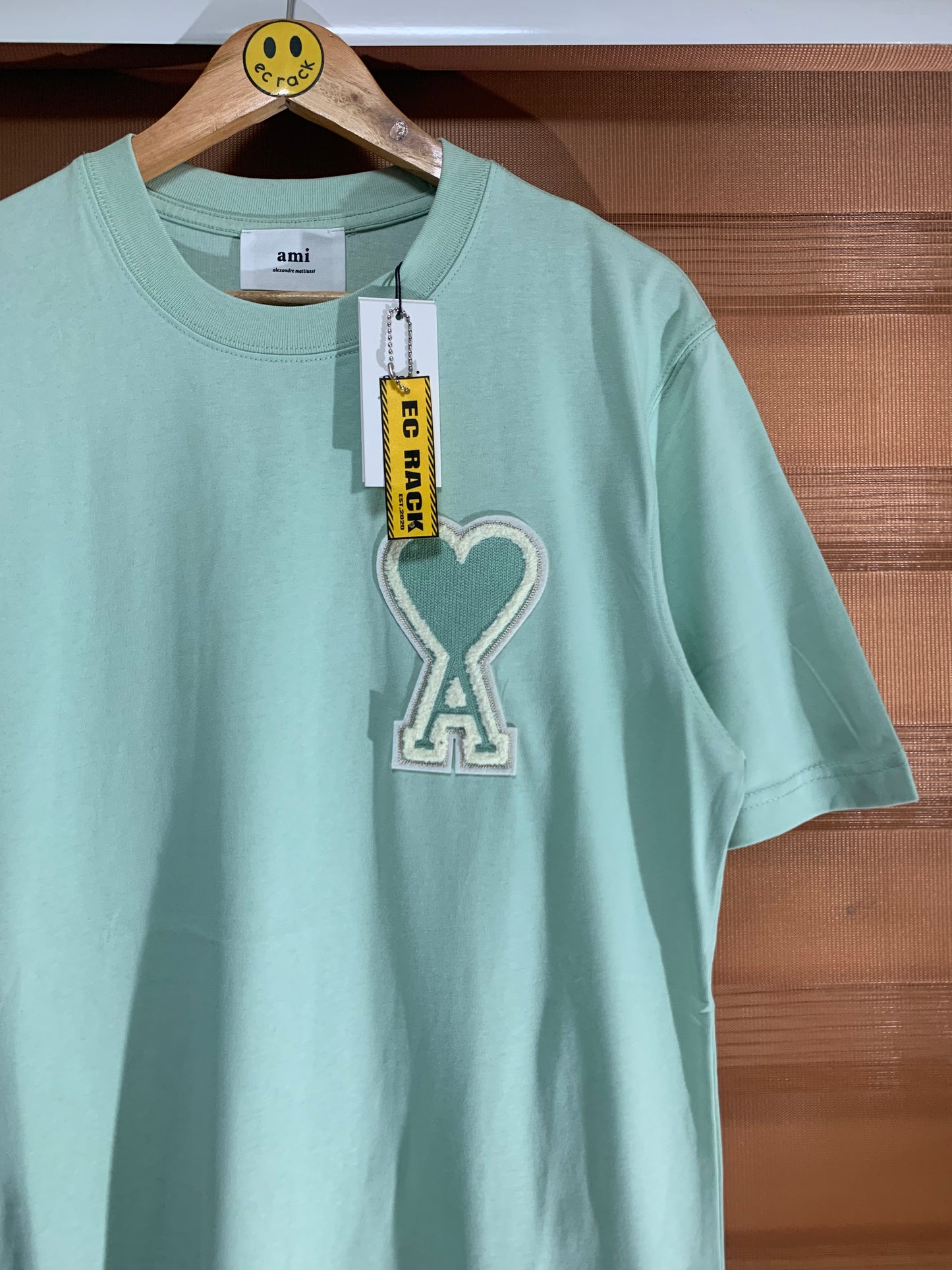 Ami Heart Logo Tee (Mint Green)