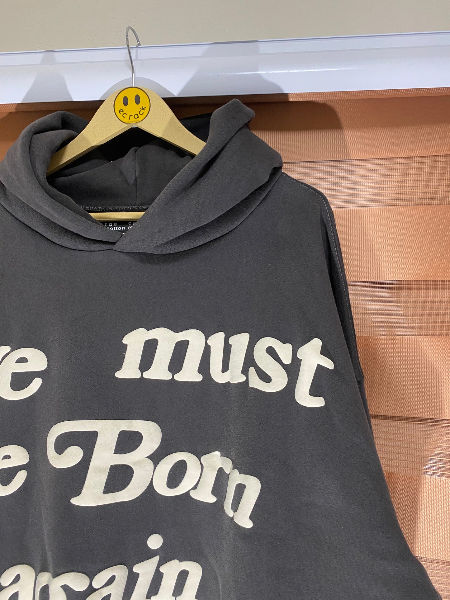 Ye Must Be Born Again Hoodie (Dark Gray)