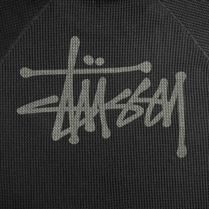 [New] Stussy Waffle Longsleeve Tee