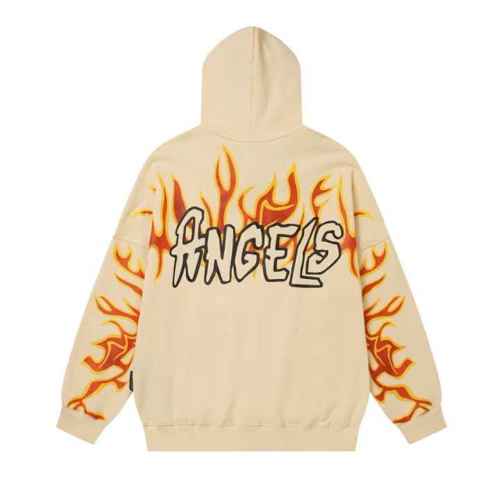 [New] Palm Angels Flame Hoodie