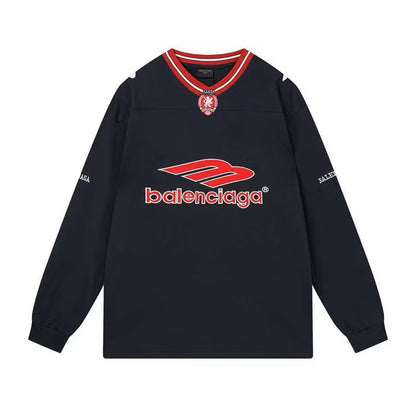 [New] Balenciaga Football Jersey Longsleeve Tee