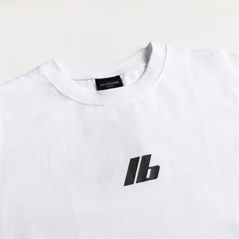 [New] Balenciaga Activewear Logo Tee