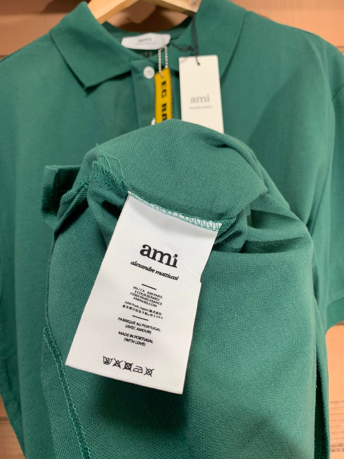 Ami Heart Logo Polo Shirt