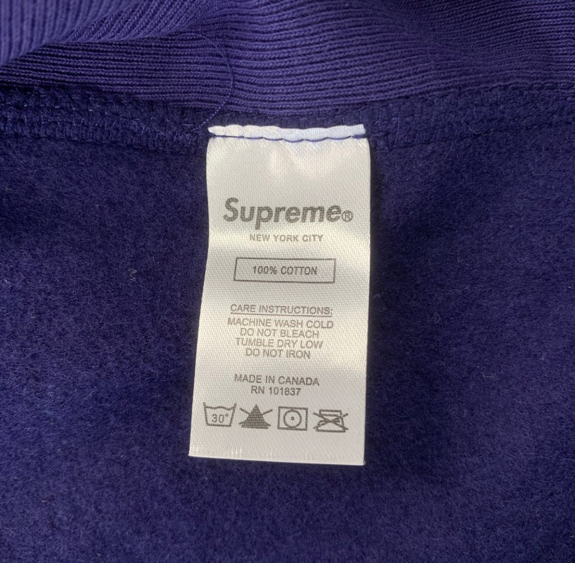 Supreme box logo 2024 hoodie rn 101837