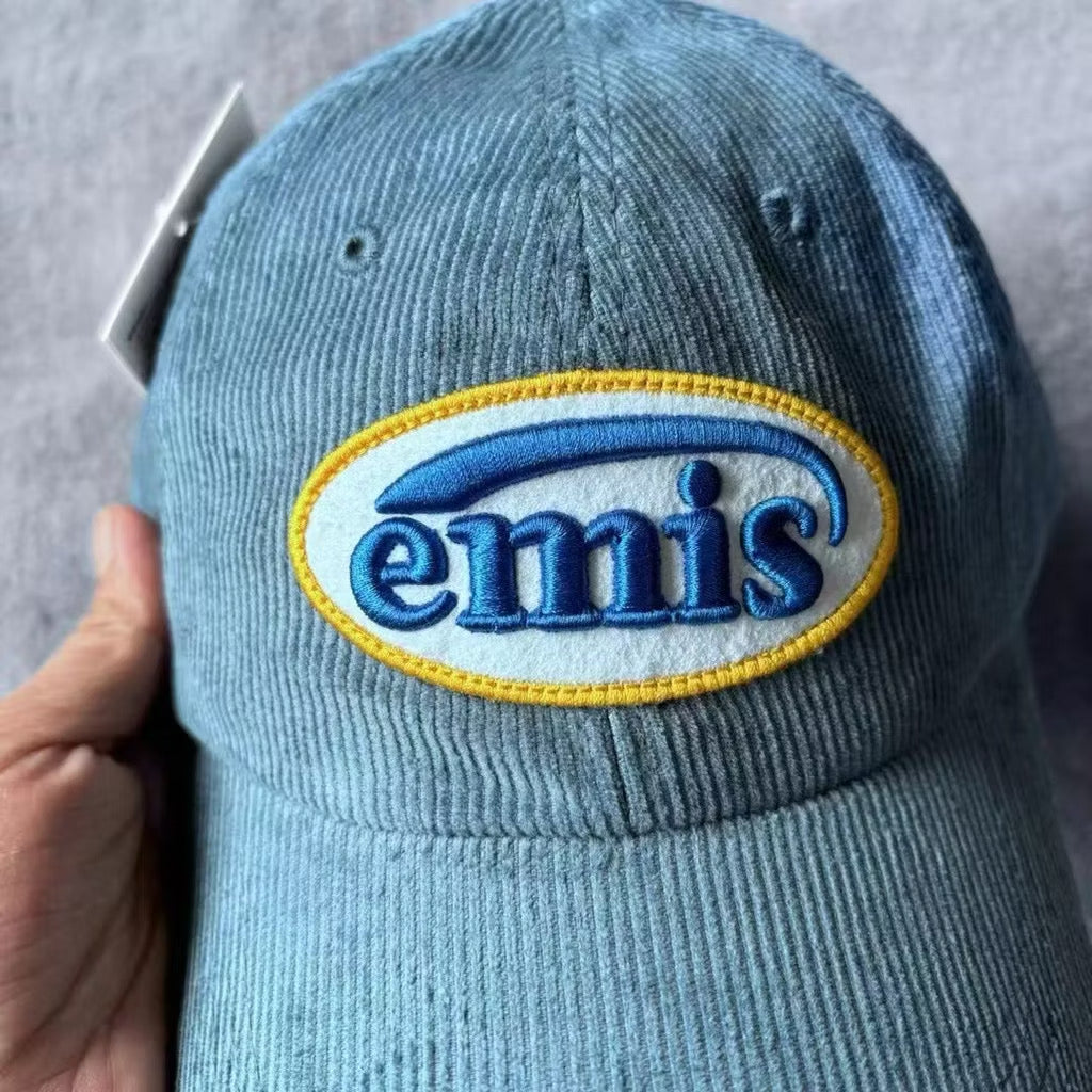 [New] Emis Corduroy Logo Cap