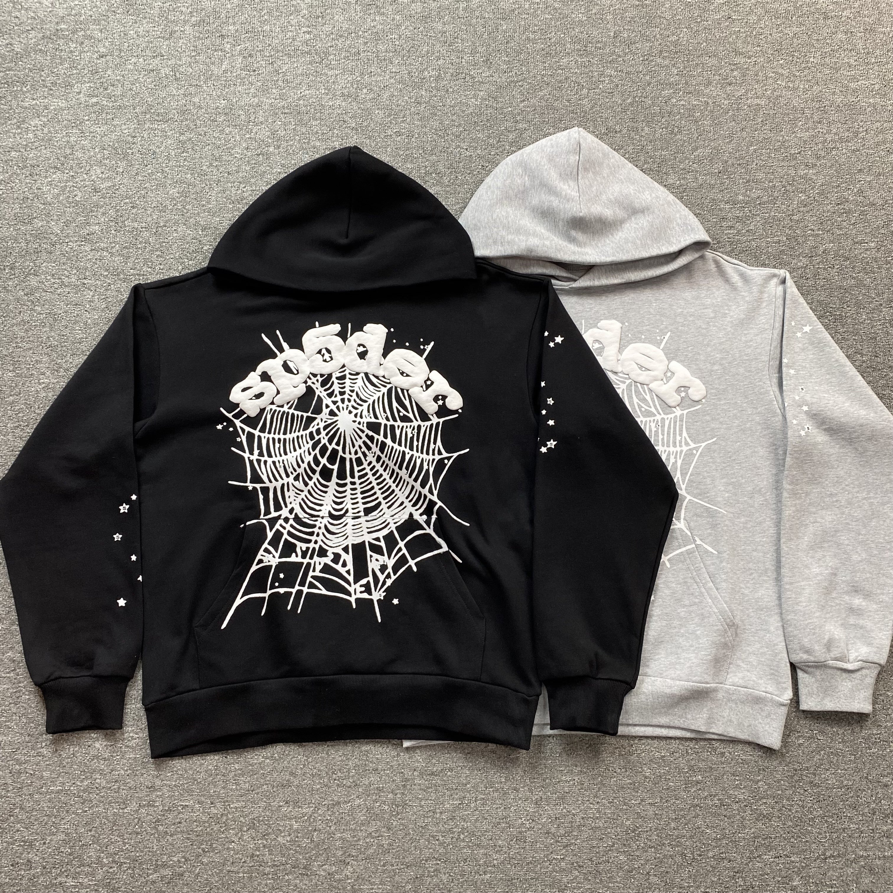 [New] Spider 555 Web Hoodie – EC RACK