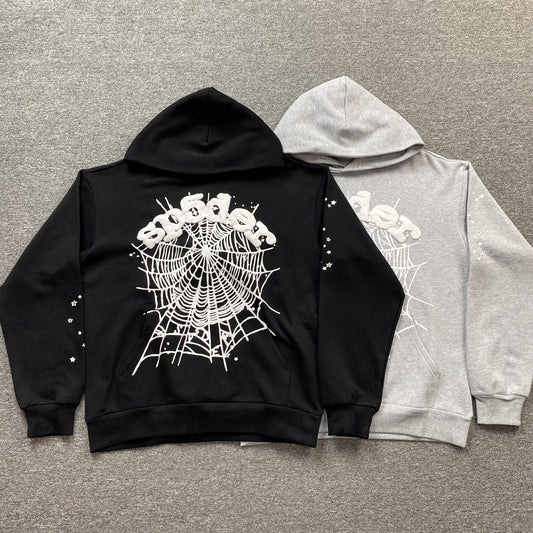 [New] Spider 555 Web Hoodie