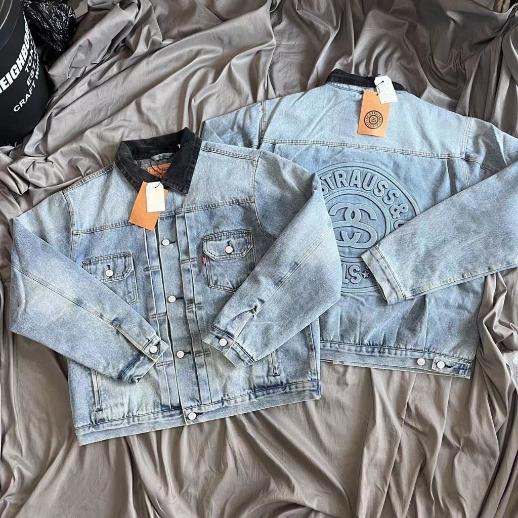 Stuss/y x Levis 8Ball Denim Jacket