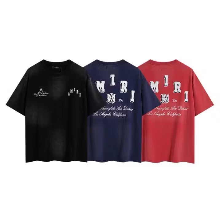 [New] Amiri Vintage Collegiate Tee