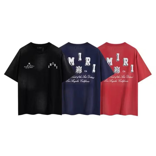 [New] Amiri Vintage Collegiate Tee