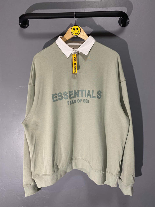 [New] Essentials Collar Sweatshirt