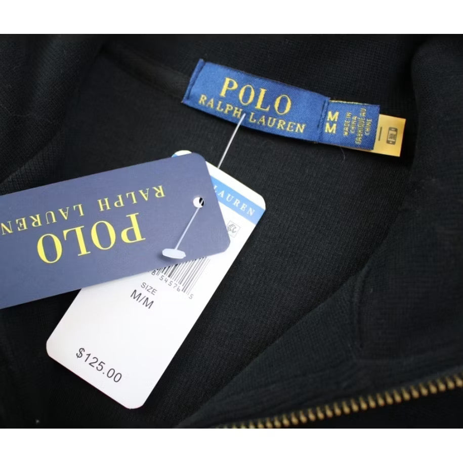 [New] Ralph Lauren Quarter Zip Sweater