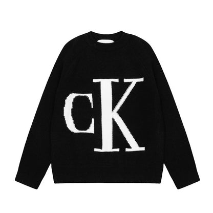 [New] Calvin Klein Big Logo Knitted Sweater