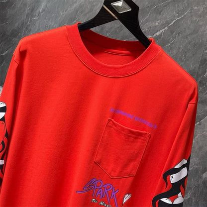 [New] Chrome Hearts 'Lipstick' Longsleeve Tee