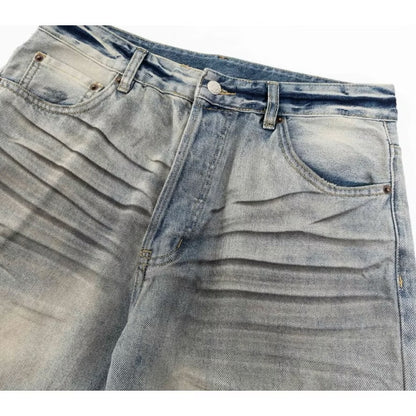 [New] Acne Studios Dirty Denim Wide Jeans