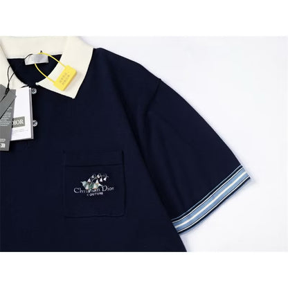 [New] Christian Dior Couture Valley Polo Shirt