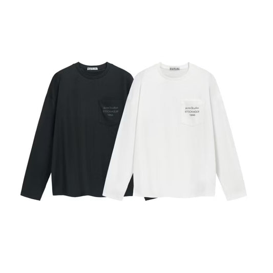 [New] Acne Studios Pocket Longsleeve Tee