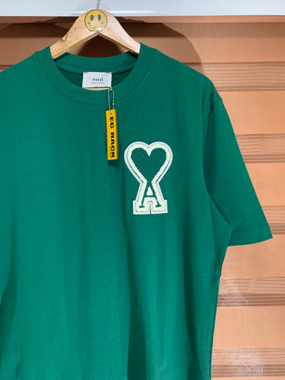 [New] Ami Heart Logo Tee (Green)