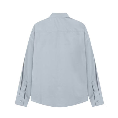 [New] A m i Paris Mini Logo Polo Longsleeve