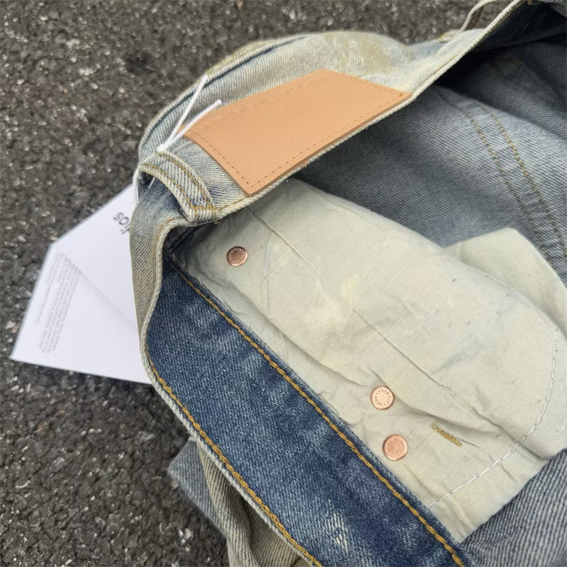 [New] Acne Studios Dirty Wash Wide Jeans