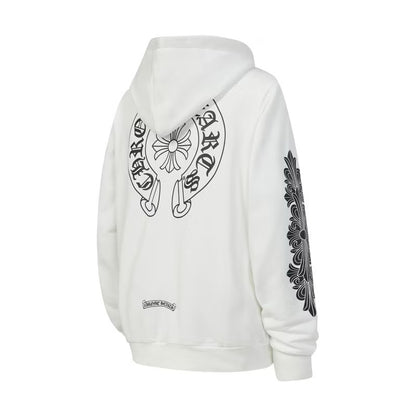 [New] Chrome Hearts Zip Up Hoodie