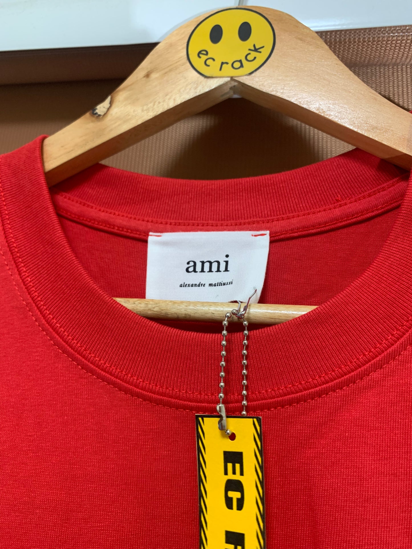 Ami Heart Logo Tee (Red)