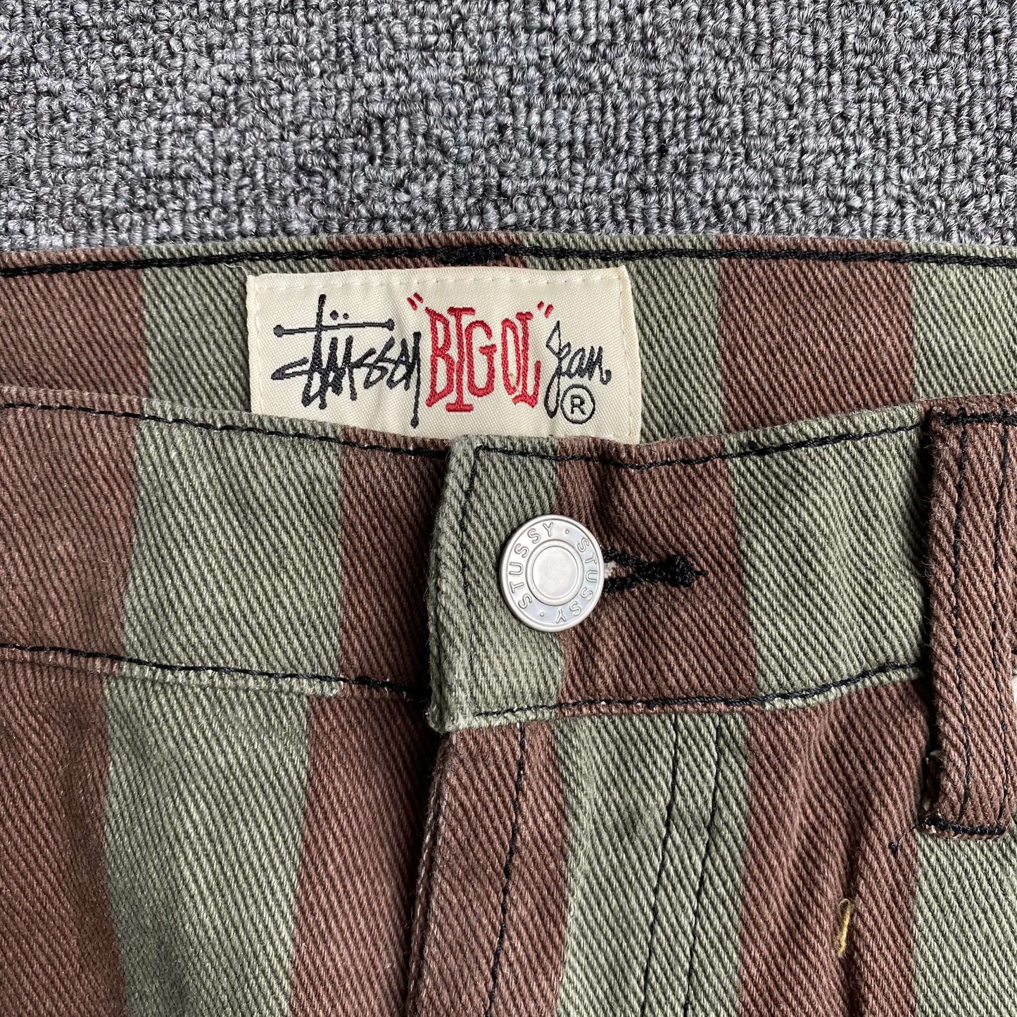 [New] Stussy Pinstripe Jeans