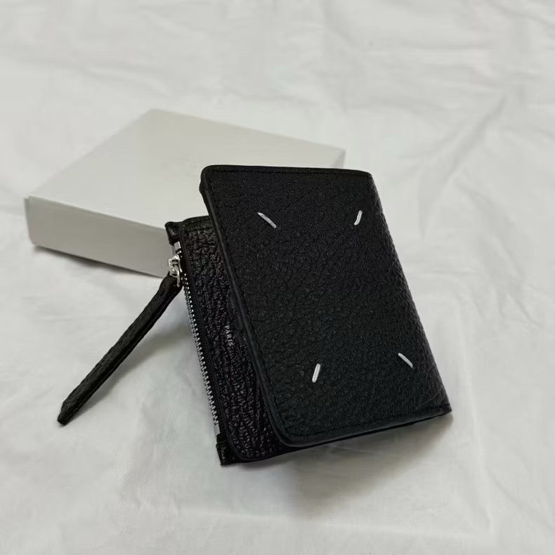 [New] Maison Margiela Four Stitch Leather Wallet