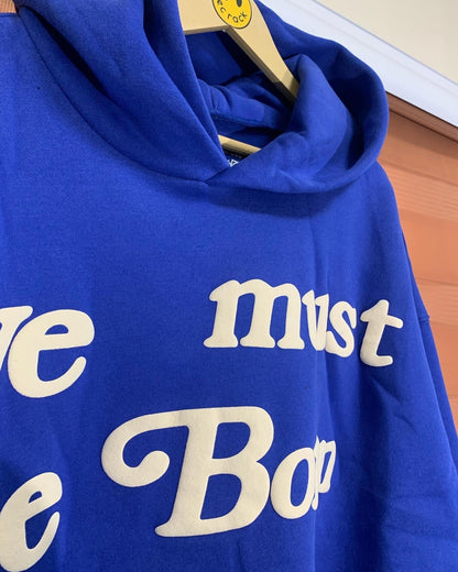 Ye Must Be Born Again Hoodie (Blue)