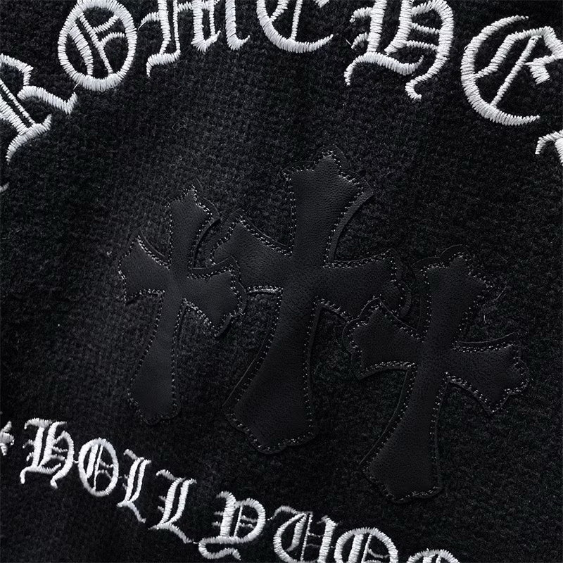 [New] Chrome Hearts 'Hollywood' Knitted Hoodie