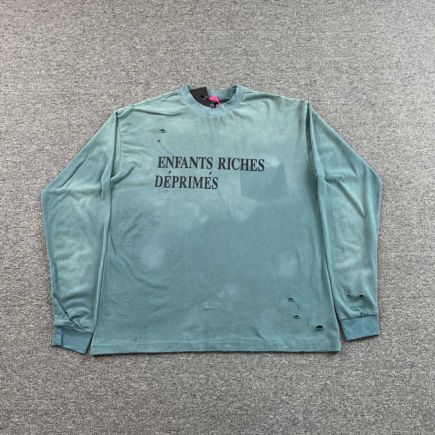 [New] Enfants Riches Deprimes Vintage Distressed Longsleeve Tee
