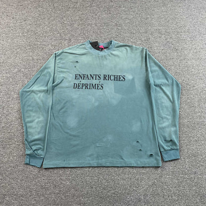 [New] Enfants Riches Deprimes Vintage Distressed Longsleeve Tee