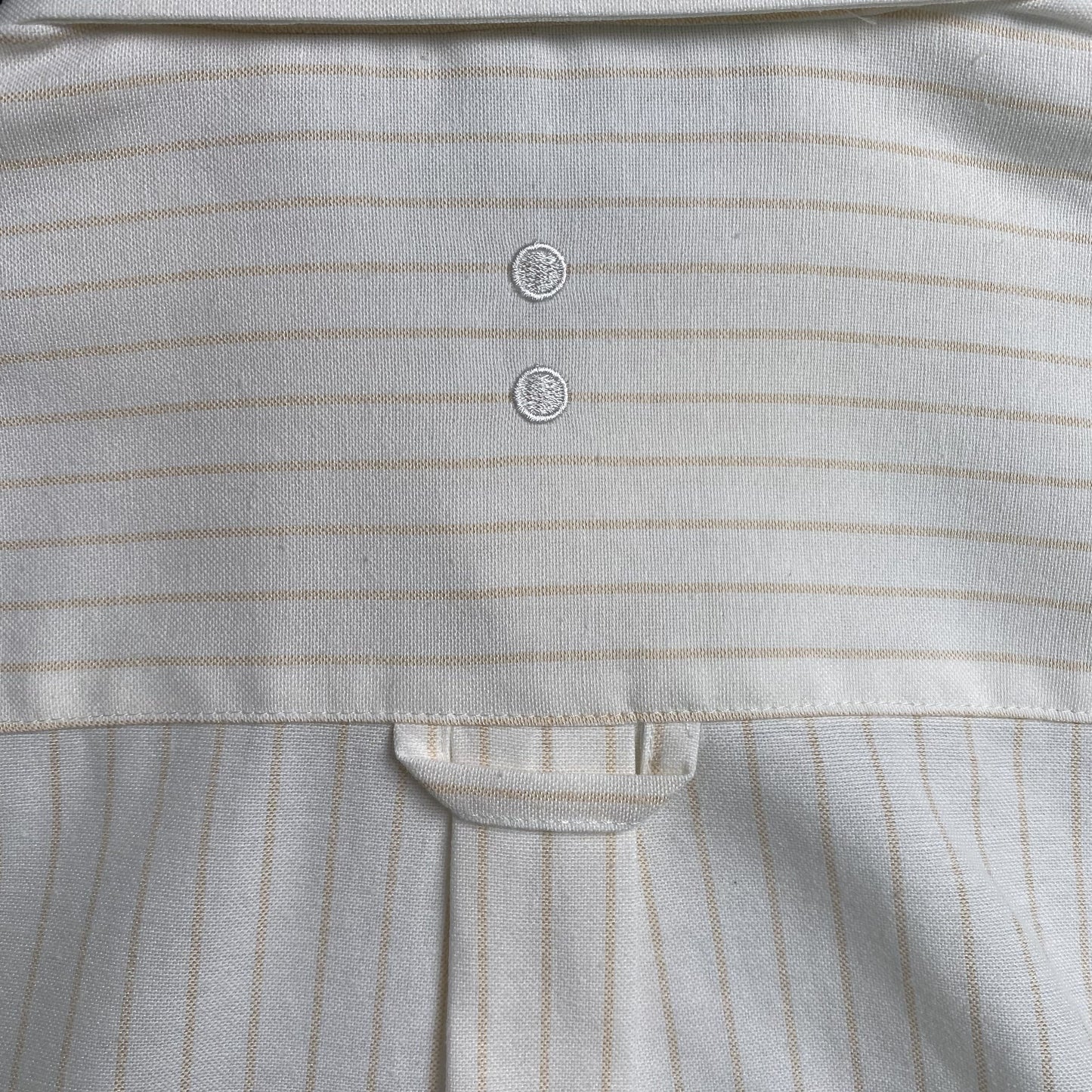 [New] About Blank Pinstripe Cropped Longsleeve