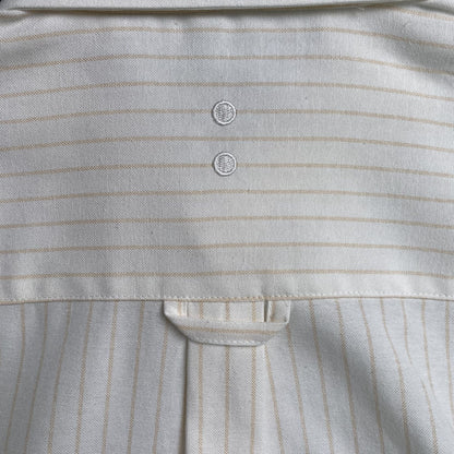 [New] About Blank Pinstripe Cropped Longsleeve