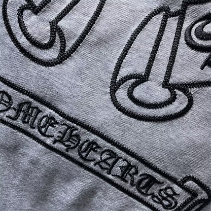 [New] Chrome Hearts Raglan Longsleeve Tee