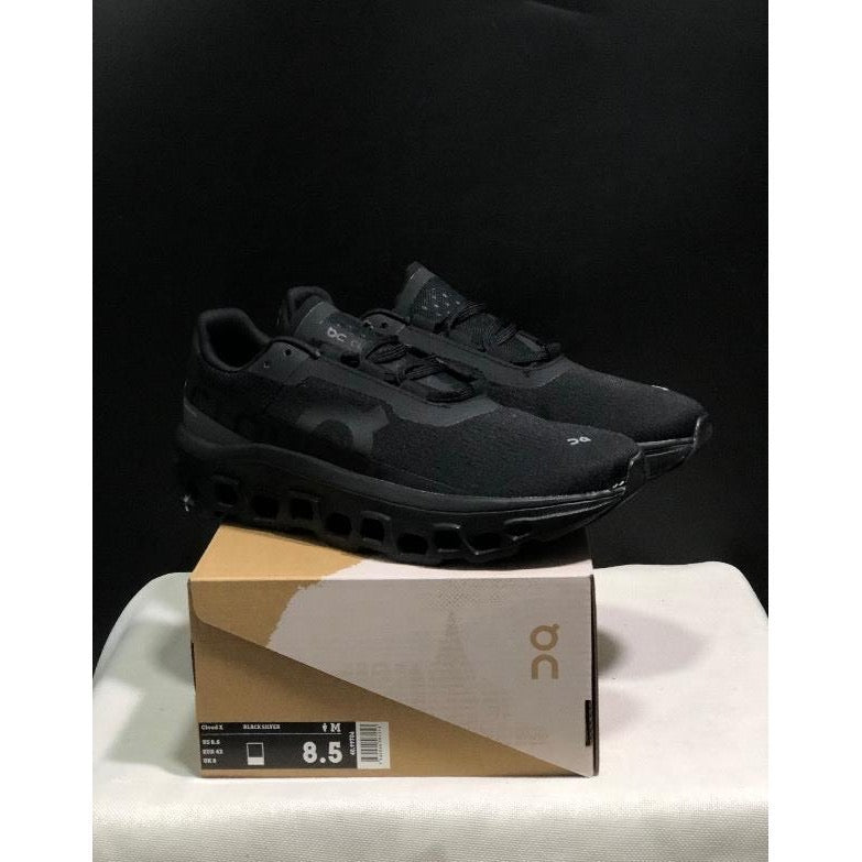 [New] On Cloud Monster Running Shoes (Triple Black)